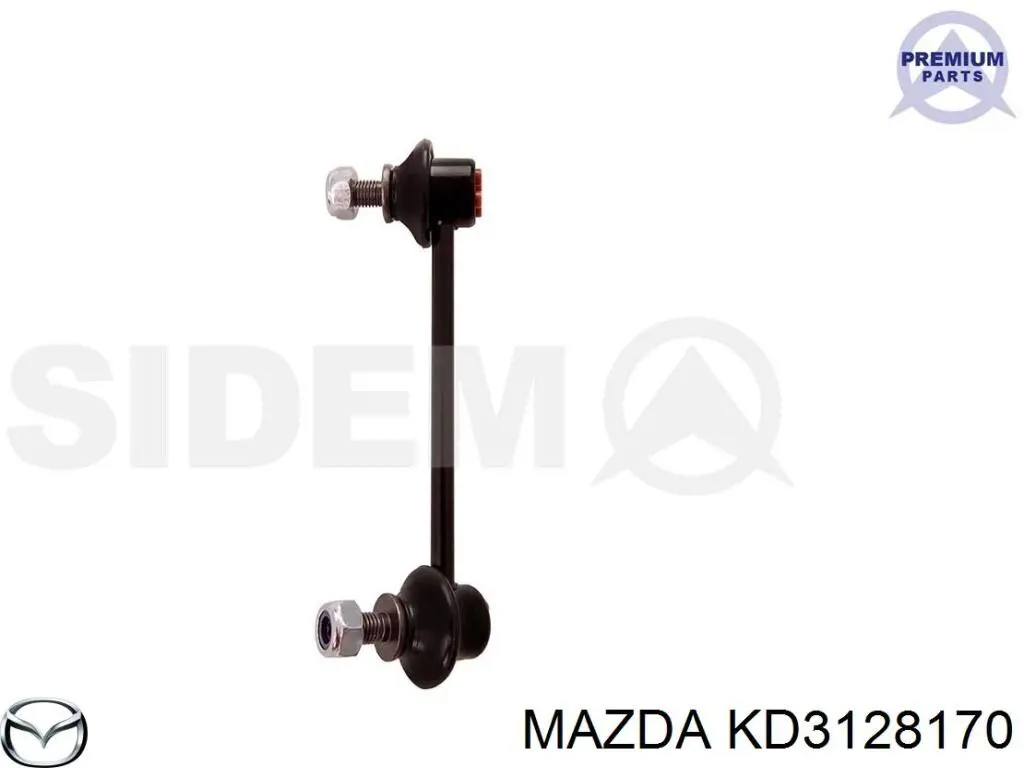 KD3128170 Mazda barra estabilizadora trasera derecha