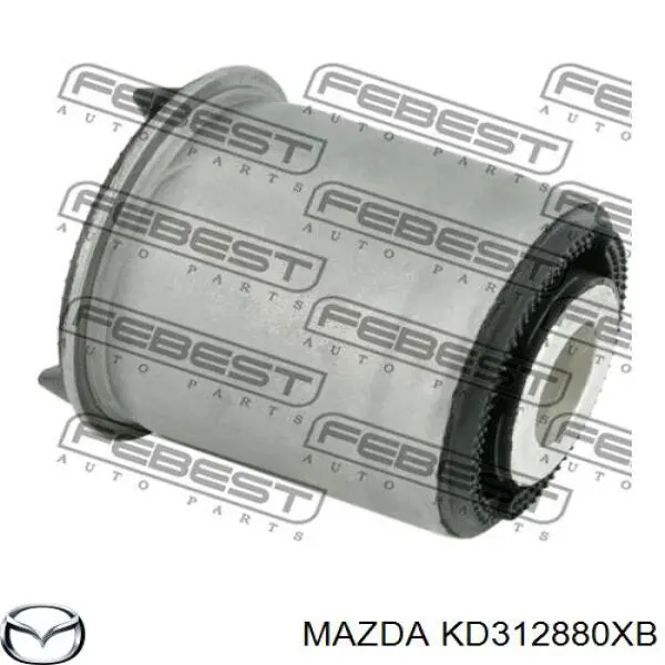 KD312880XB Mazda subchasis trasero soporte motor