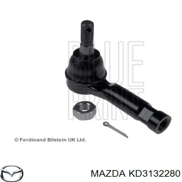 Comprar KD3132280 Mazda Rótula barra de acoplamiento exterior