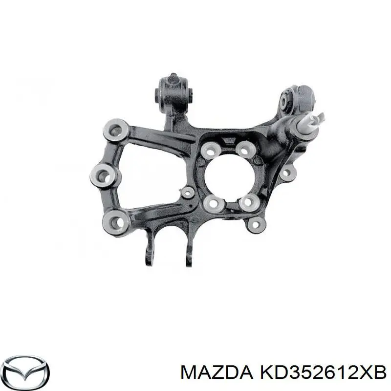Mangueta trasera izquierda Mazda KD352612XB precio, desde 174,24 EUR