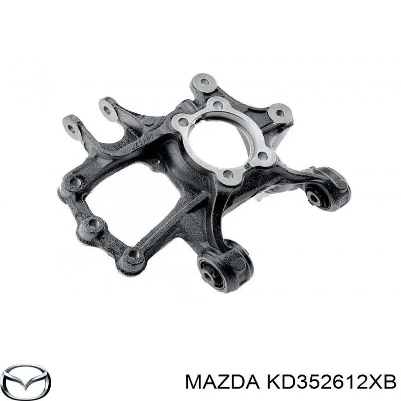 KD352612XB Mazda Mangueta trasera izquierda