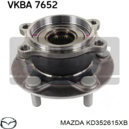 Buje de rueda Mazda KD352615XB precio, desde 64,30 EUR