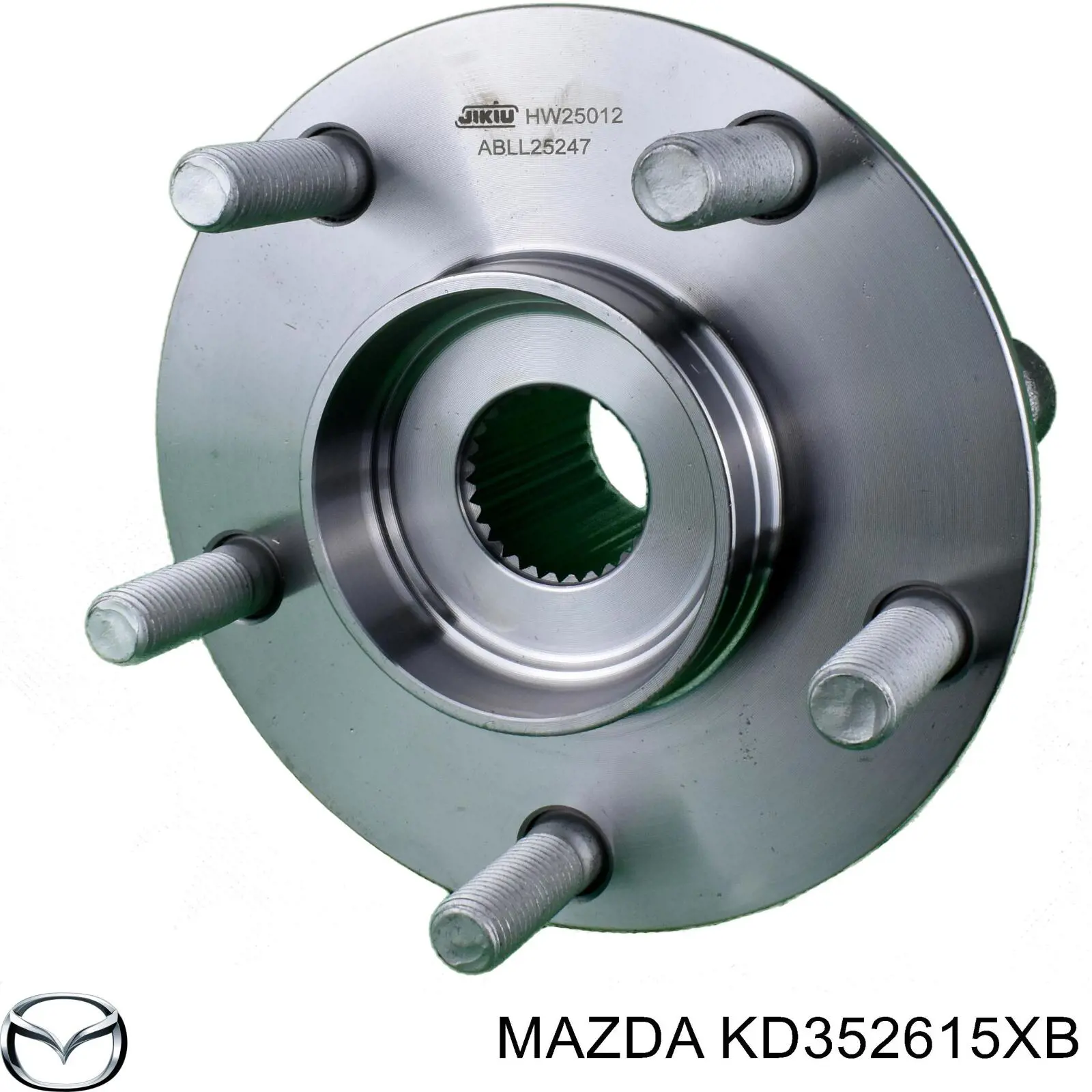 Comprar KD352615XB Mazda Cubo de rueda, Eje trasero