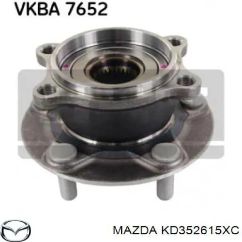 Buje de rueda Mazda KD352615XC precio, desde 64,30 EUR