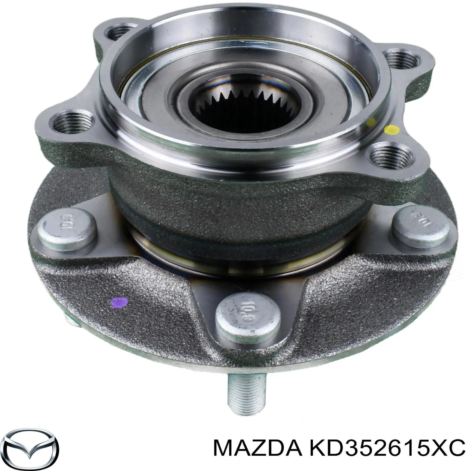 Comprar KD352615XC Mazda Cubo de rueda, Eje trasero