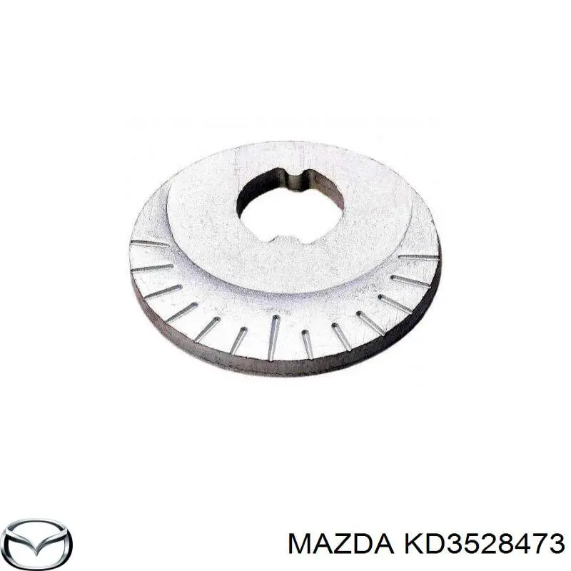 KD3528473 Mazda arandela cámber alineación excéntrica, eje trasero, inferior, interior