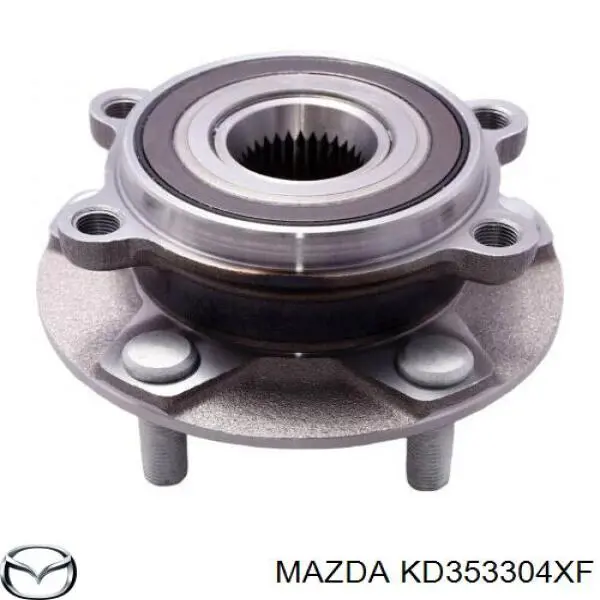 Buje de rueda delantero Mazda KD353304XF precio, desde 76,09 EUR