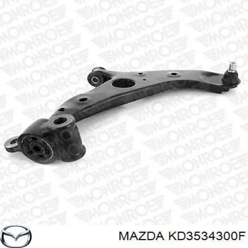 KD3534300F Mazda barra oscilante, suspensión de ruedas delantera, inferior derecha