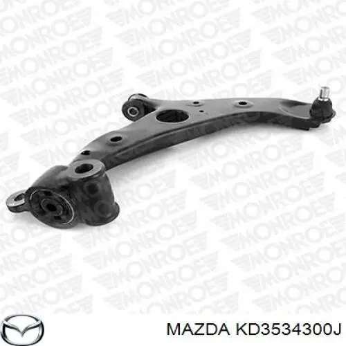 KD3534300J Mazda barra oscilante, suspensión de ruedas delantera, inferior derecha