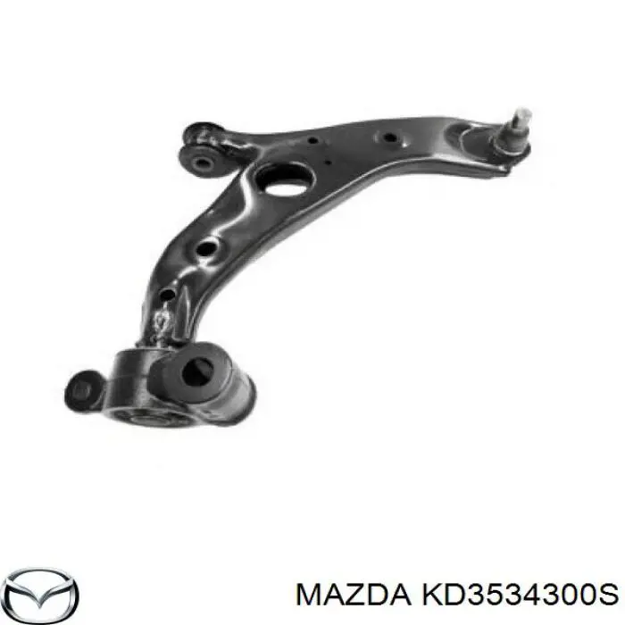 KD3534300S Mazda barra oscilante, suspensión de ruedas delantera, inferior derecha