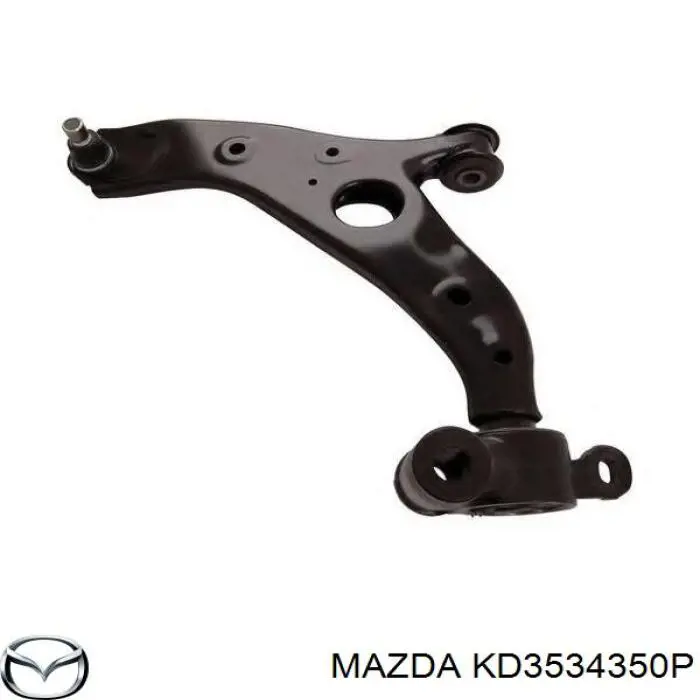 KD3534350P Mazda barra oscilante, suspensión de ruedas delantera, inferior izquierda