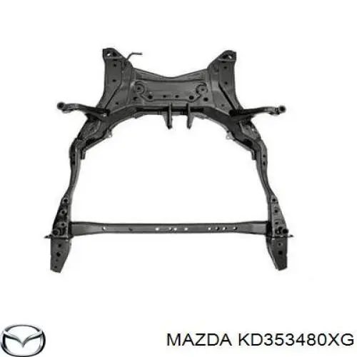 KD353480XG Mazda subchasis trasero soporte motor