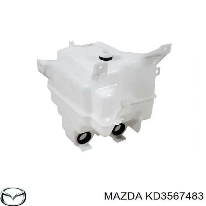 KD3567483 Mazda tapa de depósito del agua de lavado