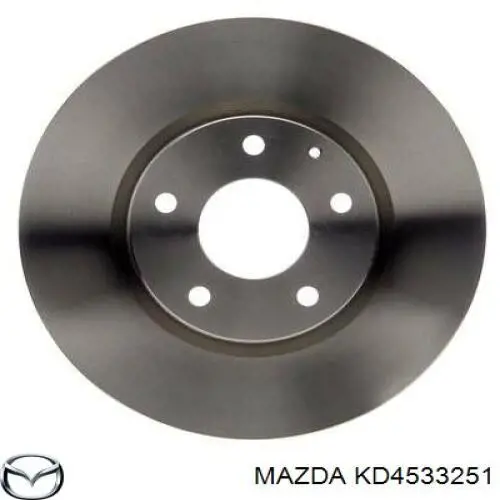 KD4533251 Mazda disco de freno delantero