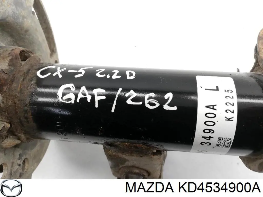 Amortiguador delantero izquierdo Mazda KD4534900A precio, desde 78,70 EUR