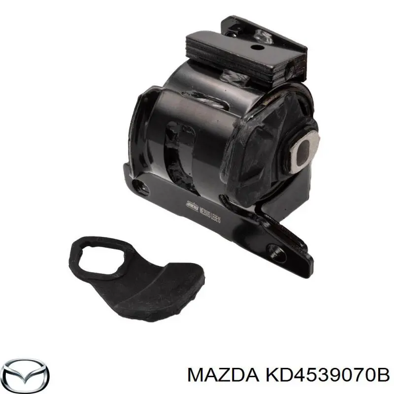 KD4539070B Mazda soporte motor izquierdo