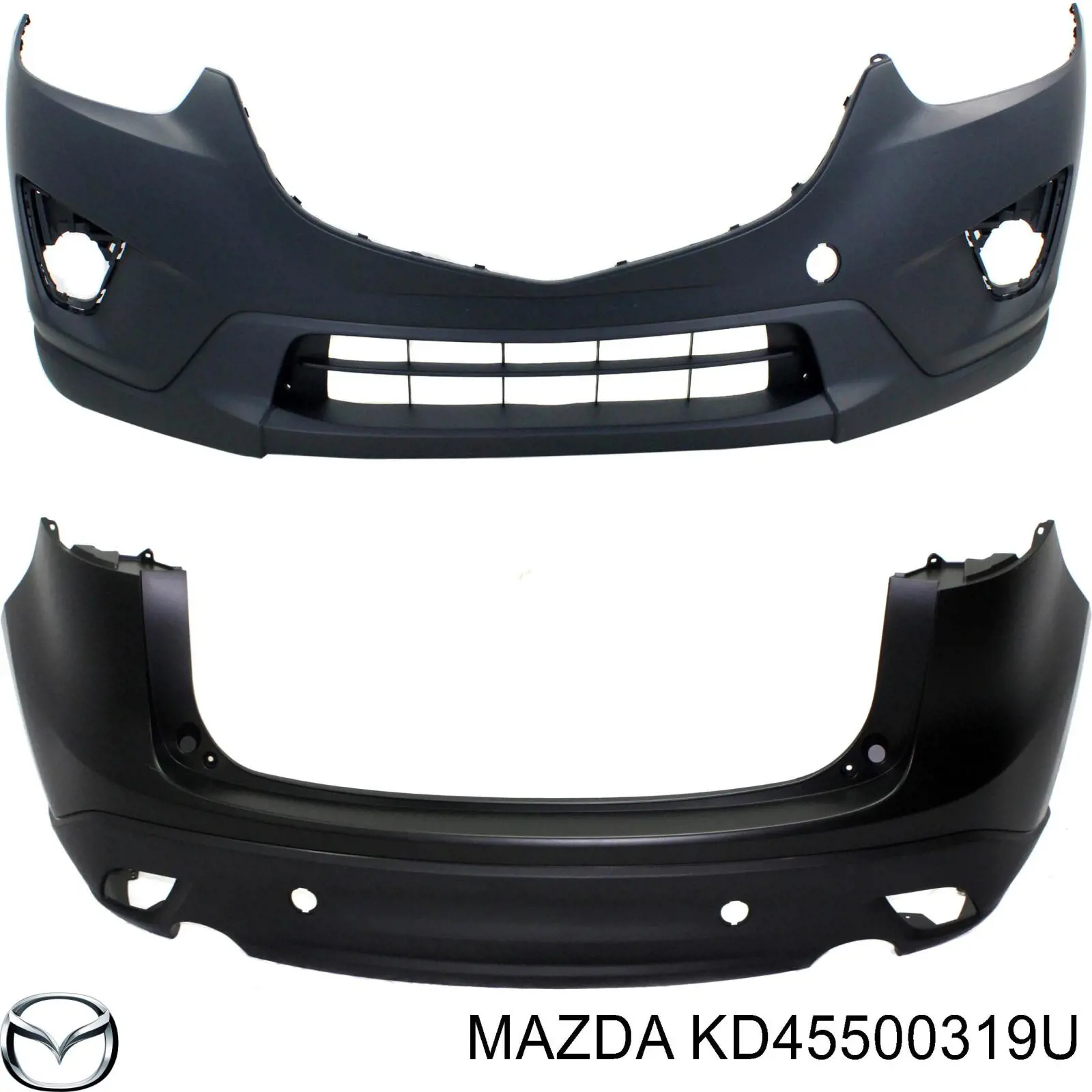 KD45500319U Mazda Paragolpes delantero