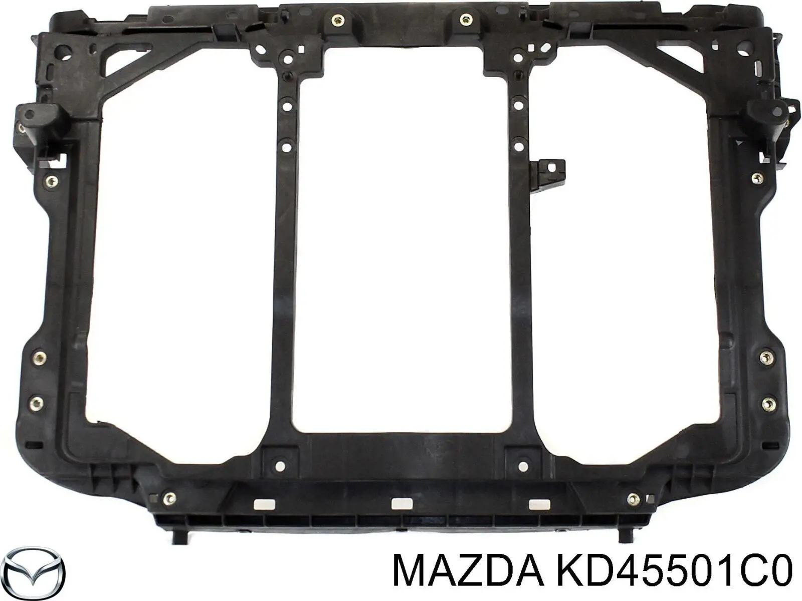 KD45501C0 Mazda cubierta de soporte para difusor de radiador, superior