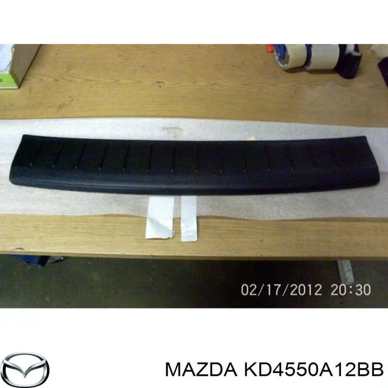 Cobertura de parachoques, enganche de remolque, delantera para Mazda CX-5 (KE)