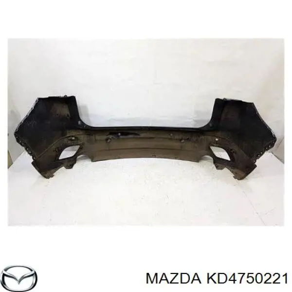 Paragolpes trasero Mazda KD4750221