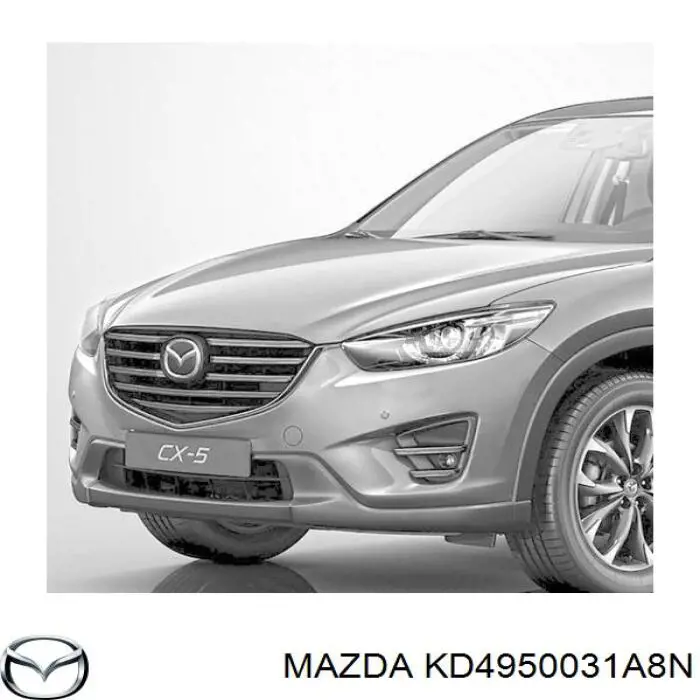 Comprar KD4950031A8N Mazda Defensa delantera