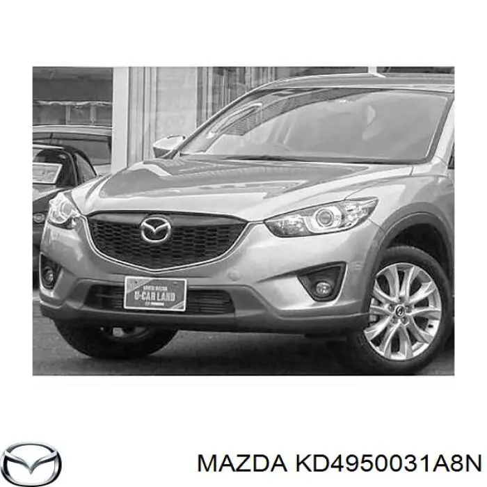Paragolpes KD4950031A8N Mazda
