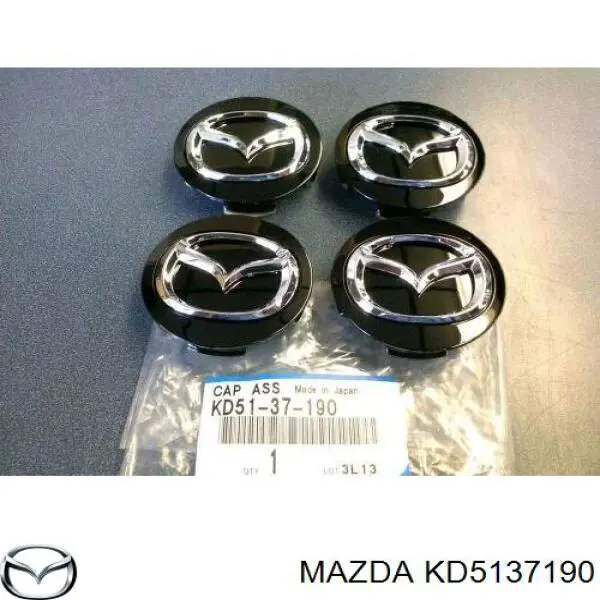 Tapa de rueda Mazda KD5137190 precio, desde 15,20 EUR