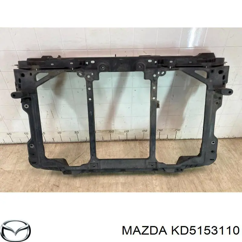 KD5153110 Mazda Soporte de radiador completo (panel de montaje para foco)