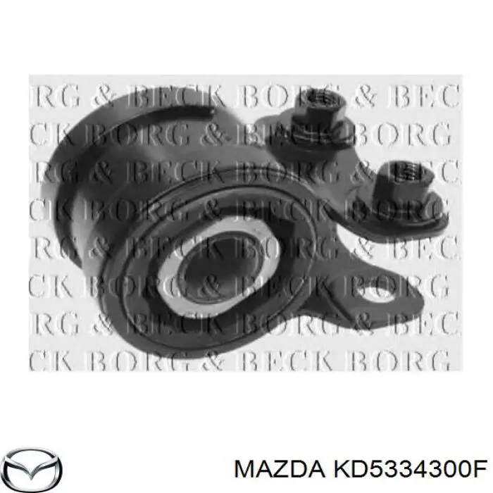 KD5334300F Mazda barra oscilante, suspensión de ruedas delantera, inferior derecha