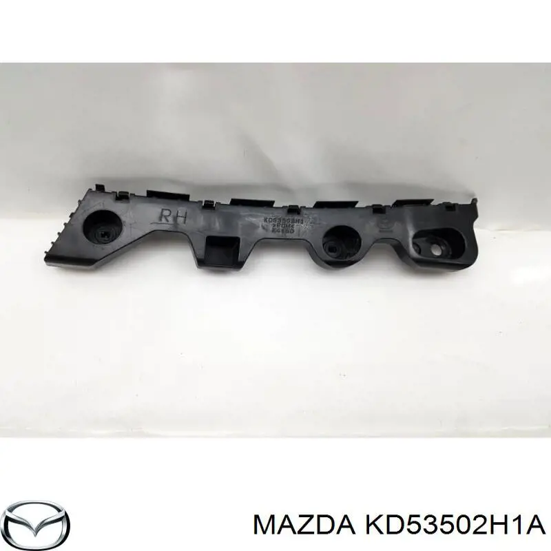 Soporte exterior derecho del parachoques trasero Mazda KD53502H1A precio, desde 10,16 EUR