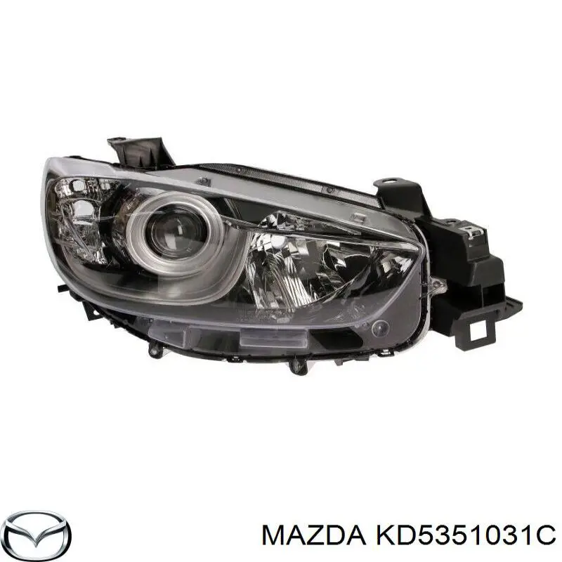 KD5351031A Mazda faro derecho