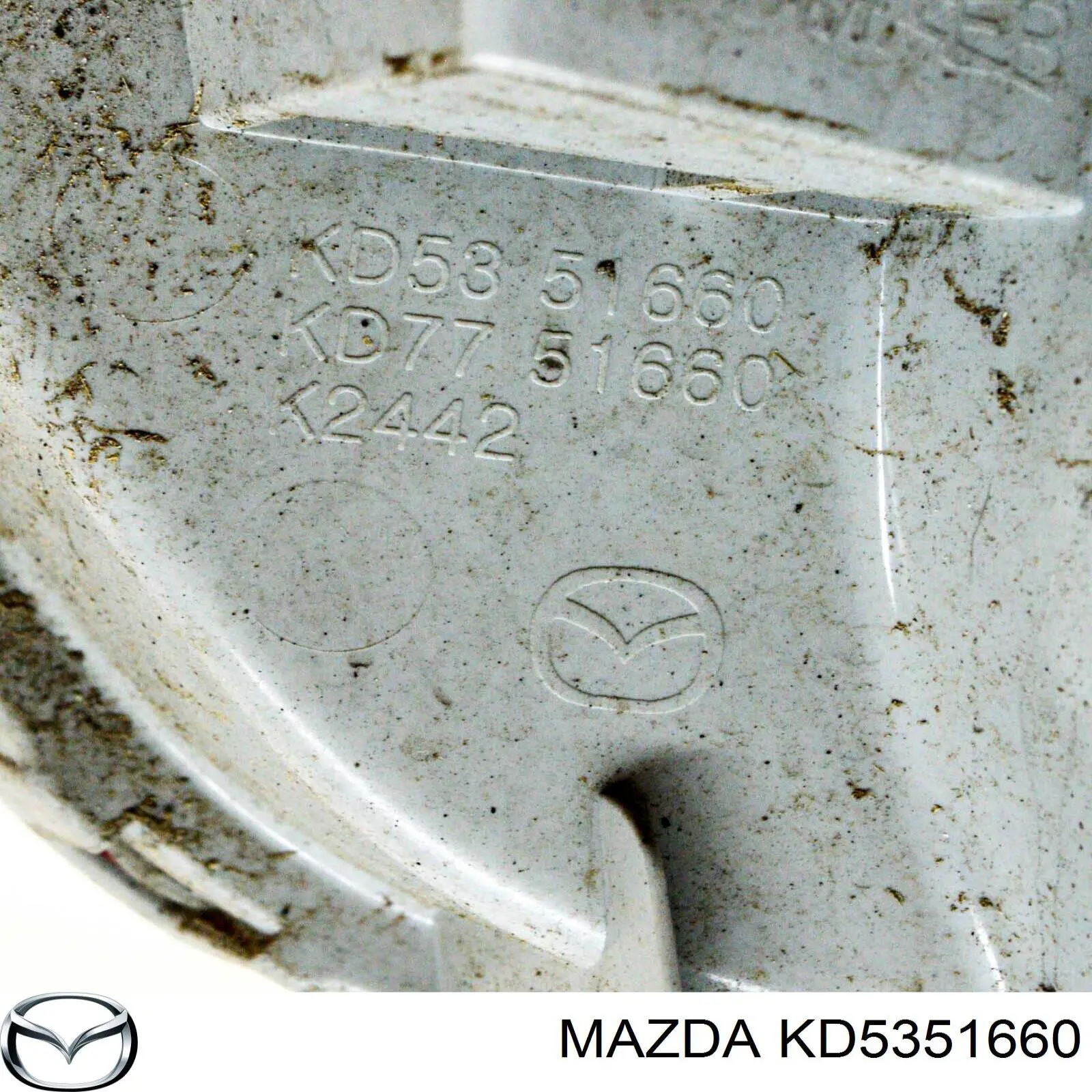 KD5351660 Mazda faro antiniebla trasero izquierdo