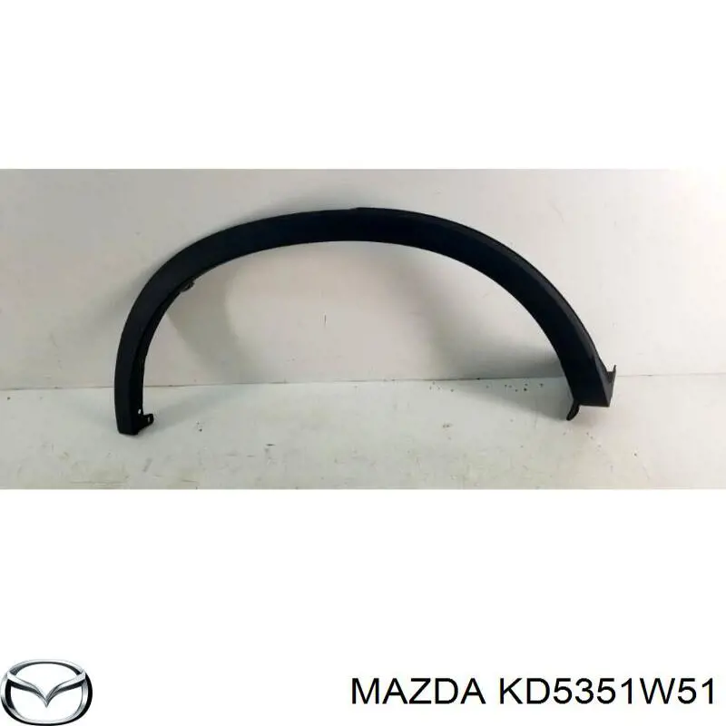 KD5351W51 Mazda Extensión de la aleta trasera derecha