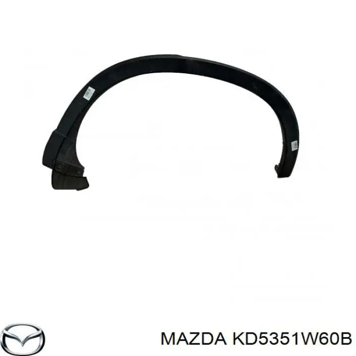 Ensanchamiento, guardabarros trasero izquierdo para Mazda CX-5 (KE)