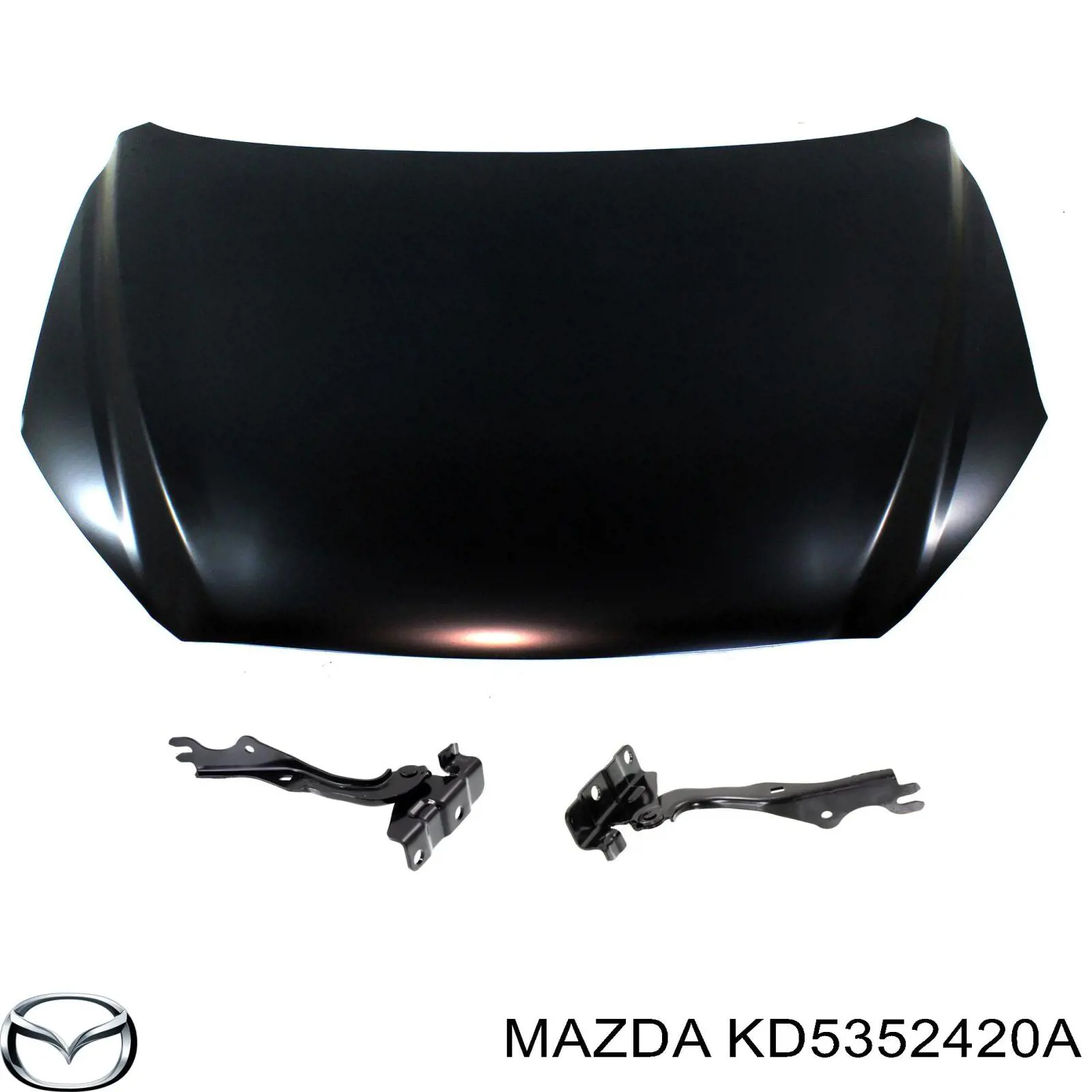 Bisagra izquierda del capó Mazda KD5352420A precio, desde 8,59 EUR