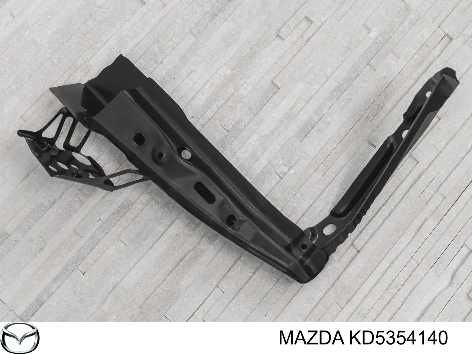 Comprar KD5354140 Mazda Soporte izquierdo del radiador (panel de montaje de faros)