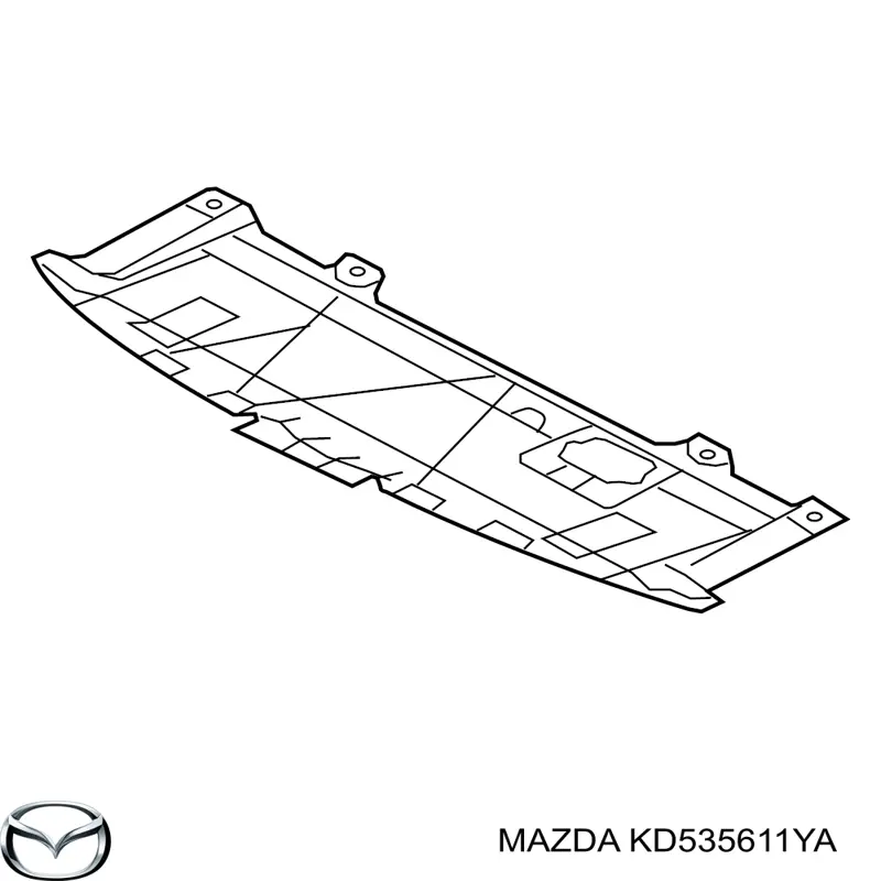 Amortiguación del compartimiento de motor delantera para Mazda CX-5 (KE)
