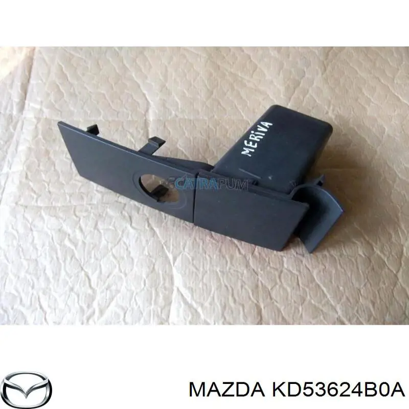 KD53624B0A Mazda boton de accion de bloqueo de la tapa maletero (3/5 puertas traseras)