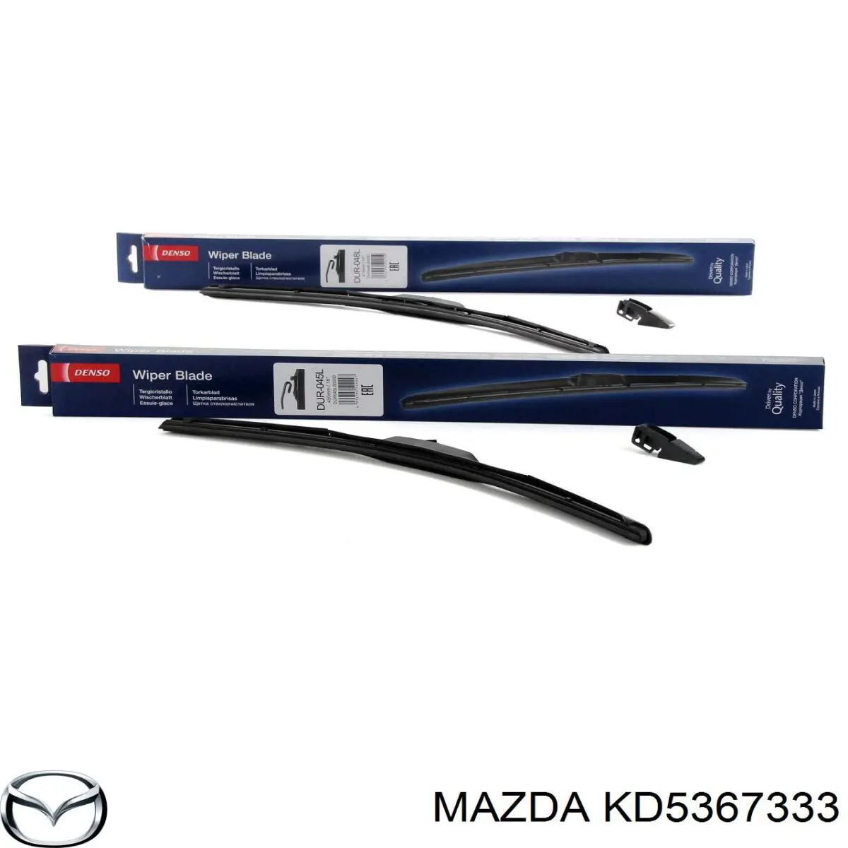 Escobilla del limpiaparabrisas del lado del pasajero Mazda KD5367333 precio, desde 13,18 EUR