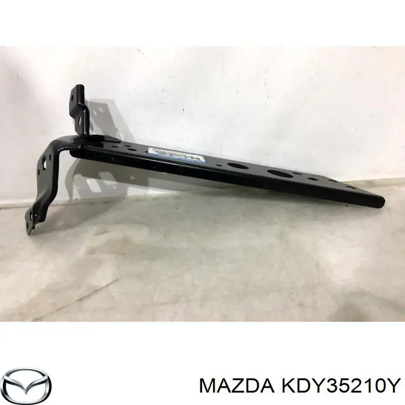 KDY35210Y Mazda soporte para guardabarros delantero, derecho delantero