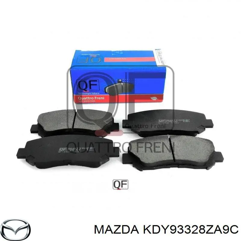 Pastillas freno delanteras Mazda KDY93328ZA9C precio, desde 56,16 EUR
