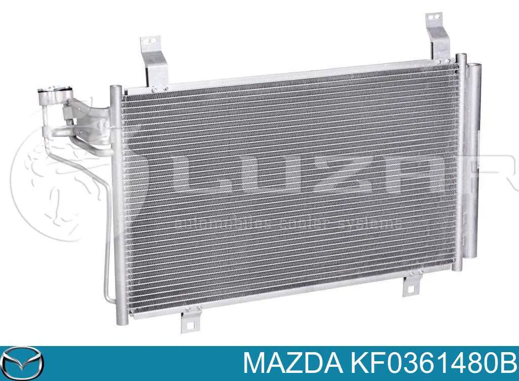 KF0361480B Mazda Radiador de aire acondicionado
