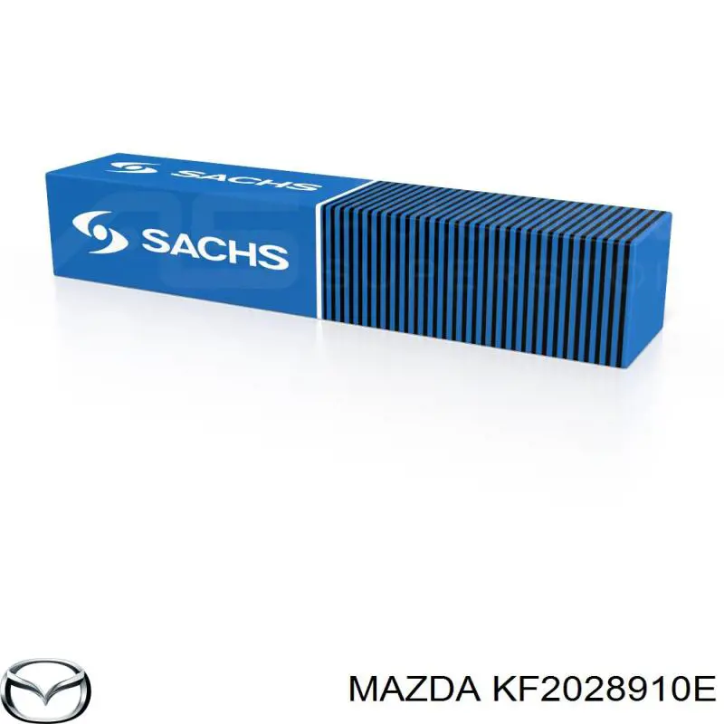 Comprar KF2028910E Mazda Amortiguador trasero