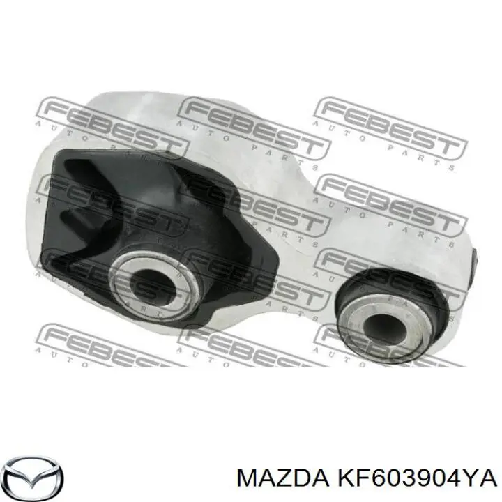 KF603904YA Mazda soporte de motor trasero