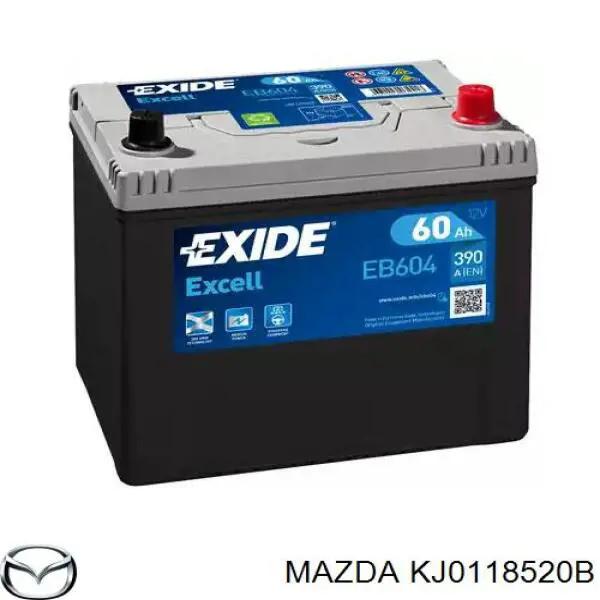 Batería de arranque Mazda KJ0118520B precio, desde 92,27 EUR