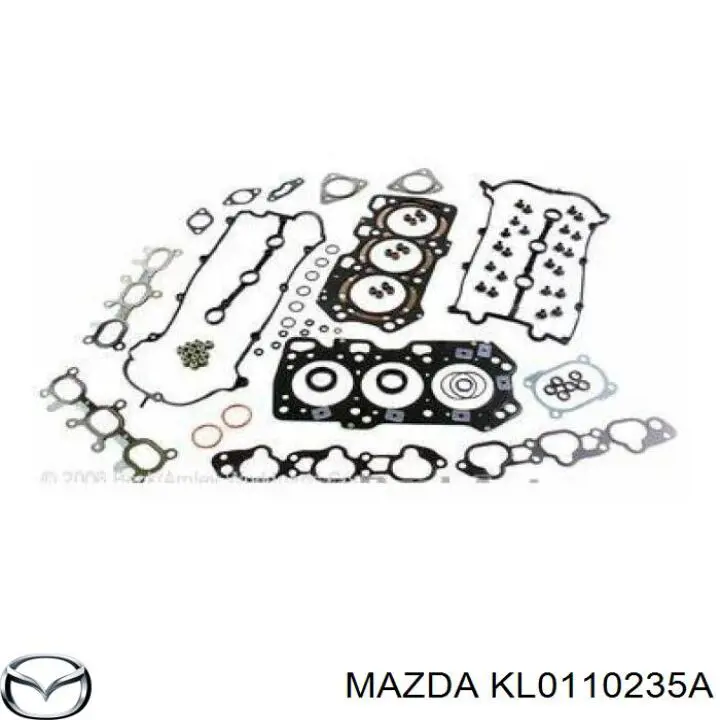 KL0110235A Mazda junta, tapa de culata de cilindro izquierda