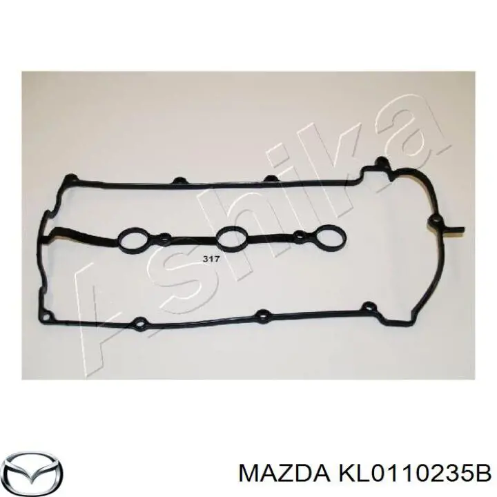 Junta, tapa de culata de cilindro derecha para Mazda MX-3 (EC)
