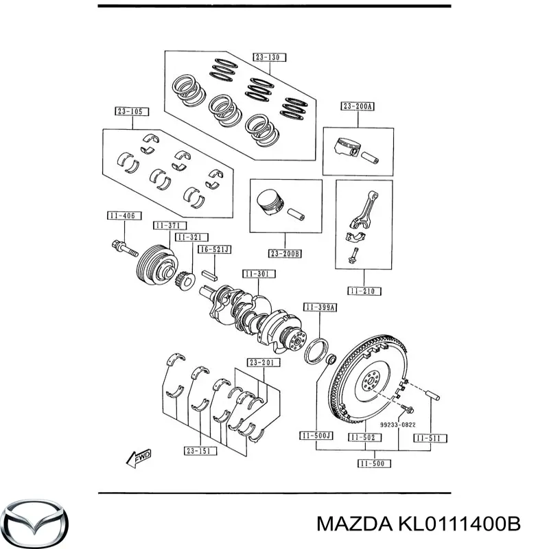 KL0111400B Mazda