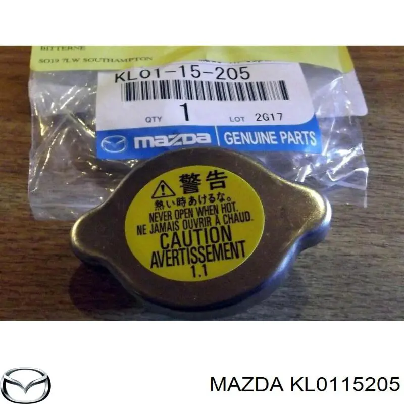 Comprar KL0115205 Mazda Tapa radiador