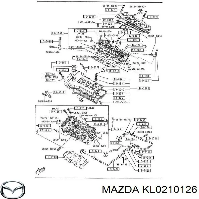  Mazda KL0210126 precio, desde  EUR